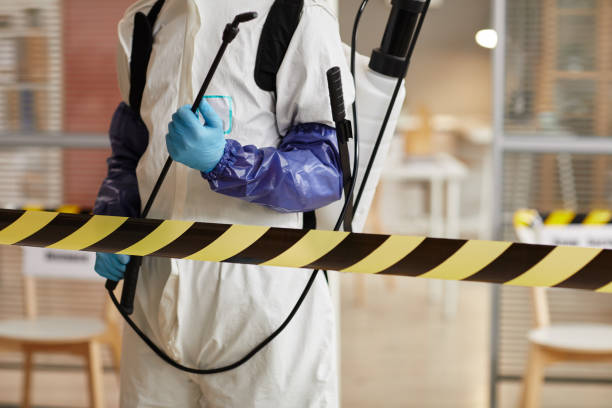 Professional Biohazard Cleanup technician working in Arnold, NE
